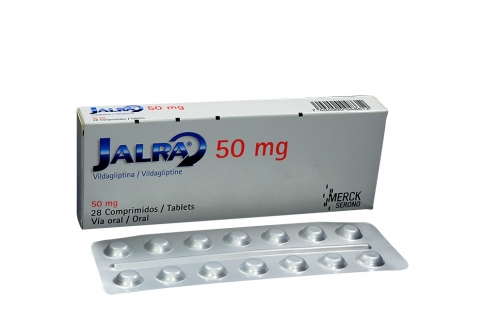Jalra 50 mg Caja Con 28 Comprimidos Rx4