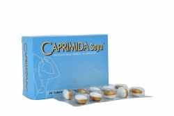 Caprimida Soya 315 Mg Calcio + 300 U.I Vitamina D3 + 25 Mg Isoflavonas  Caja Con 30 Tabletas