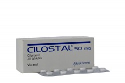 Cilostal 50 mg Caja Con 30 Tabletas Rx4 Rx1