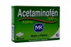 Acetaminofén 500 Mg MK Caja Con 20 Tabletas