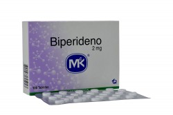 Biperideno 2 mg Caja Con 100 Tabletas Rx
