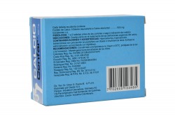 Calcio 600 mg Caja De 30 Tabletas Recubiertas