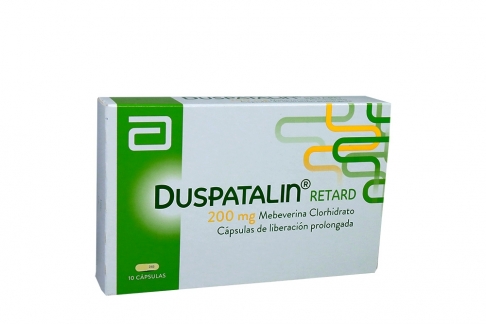 Duspatalin Retard 200 Mg Caja Con 10 Cápsulas De Liberación Prolongada