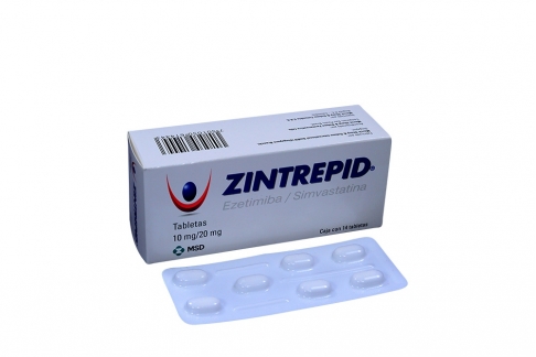 Zintrepin 10 / 20 mg Caja Con 14 Tabletas Rx  Rx1
