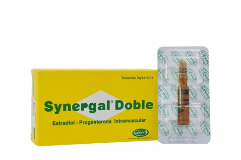Synergal Doble En Caja Con 1 Ampolla Rx