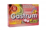 Gastrum Fast 10 Mg Sabor Tutti Frutti Caja Con 12 Tabletas Masticables
