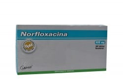 Norfloxacina 400 mg Caja Con 300 Tabletas Recubiertas Rx2