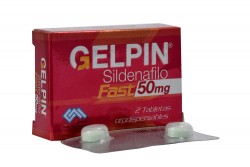 Gelpin Fast 50 mg Caja Con 2 Tabletas Rx