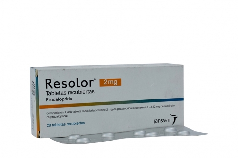 Resolor 2 mg Caja Con 28 Tabletas Recubiertas Rx Rx1