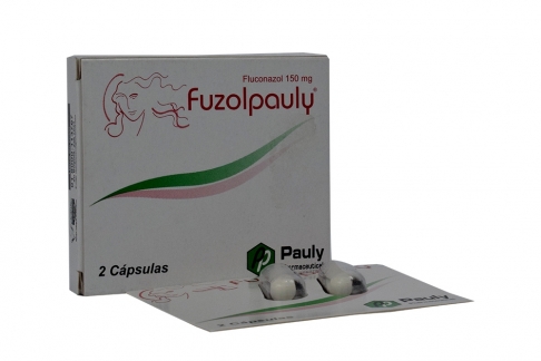 Fuzolpauly 150 mg Caja Con 2 Cápsulas Rx Rx2