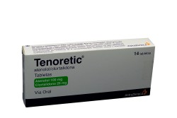Tenoretic 100 / 25 mg Caja Con 14 Tabletas Rx