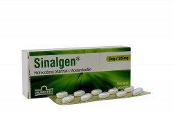 Sinalgen 5 / 325 mg Caja Con 30 Tabletas Rx