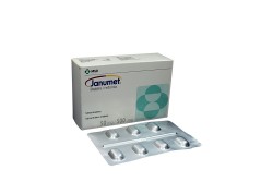 Janumet 50 / 500 mg Caja Con 28 Tabletas Recubiertas Rx1 Rx4
