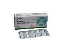 Renitec 20 mg Caja Con 30 Tabletas Rx4