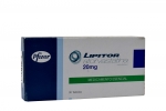 Lipitor 20 mg Caja Con 30 Tabletas Rx