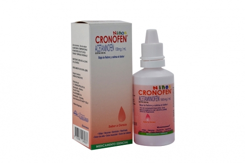 Cronofen Niños 100 mg / mL Caja Con Frasco Con  30 mL Rx