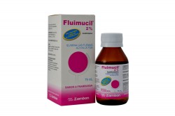 Fluimucil 2% Caja Con Frasco Con 75 mL sabor Frambuesa