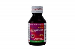 Acetaminofen 150 mg / 15 mL Jarabe Frasco De 90 mL Sabor Fresa