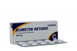 Bumetin Retard 300 mg Caja Con 20 Tabletas De Liberación Prolongada Rx