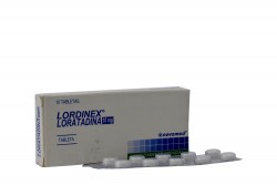 Lordinex 10 mg Caja Con 10 Tabletas