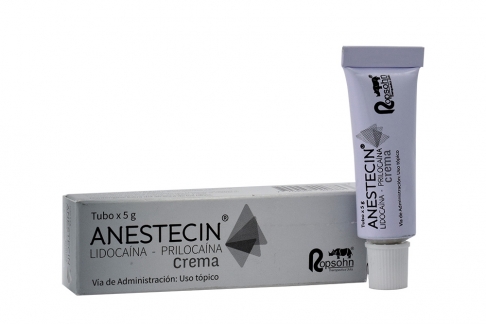 Anestecin Crema Caja Con Tubo Con 5 G
