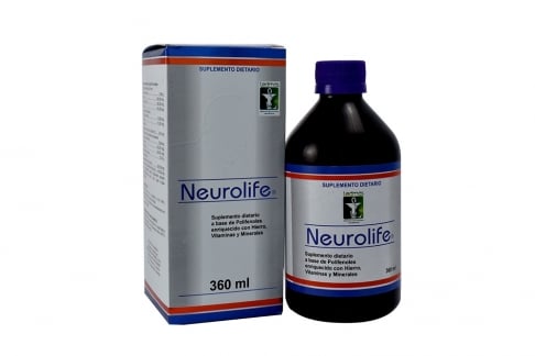 Neurolife Jarabe Caja Con Frasco Con 360 mL