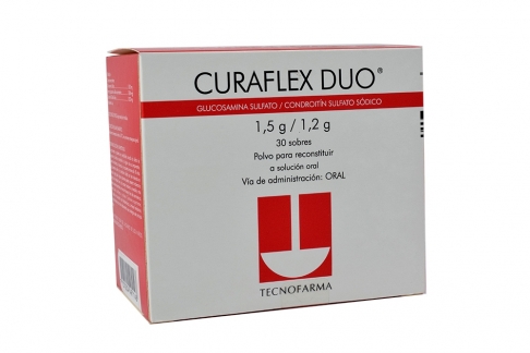 Curaflex Duo Polvo Para Reconstituir 1.5 / 1.2 G Caja Con 30 Sobres Rx Rx1