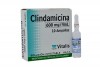 Clindamicina 600 Mg / 4 Ml Caja Con 10 Ampollas Solución