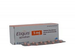Eliquis 5 mg Caja Con 60 Tabletas Recubiertas Rx1
