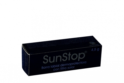 Sunstop Barra Labial Dermoprotectora Caja Con Barra Con 4.5 g