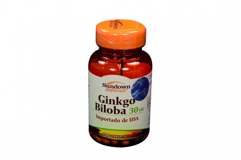 Ginkgo Biloba 60 mg Frasco Con 100 Tabletas