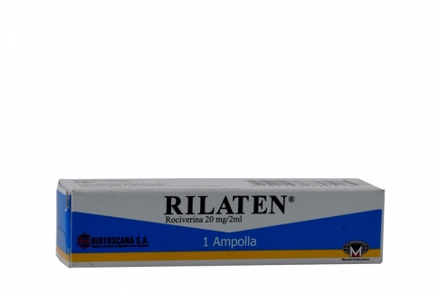 Rilaten 20 mg / 2 mL Caja Con 1 Ampolla Rx