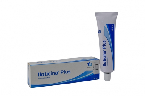 Iloticina Plus 4 % Caja Con Tubo Con 30 g Rx2