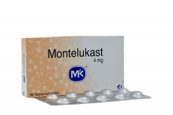 Montelukast 4 mg Caja Con 10 Tabletas Masticables  Rx4