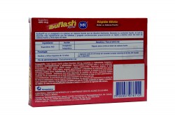 Ibuflash Forte 400 mg Caja Con 8 Cápsulas