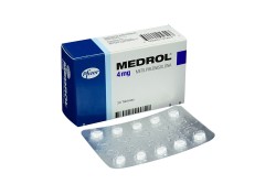 Medrol 4 mg Caja Con 30 Tabletas Rx