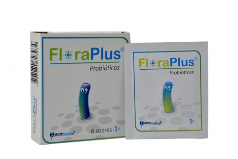 Floraplus Probióticos Caja Con 6 Sobres