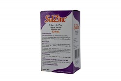 Sulzinc 2 mg / mL Solución Oral Caja Con Frasco Con 120 mL - Sabor Uva