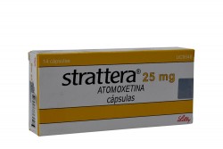 Strattera 25 mg Caja Con 14 Cápsulas Rx4 Rx1