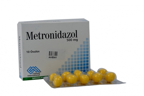 MetRONIDazol 500 mg Caja Con 10 Óvulos Rx Rx2