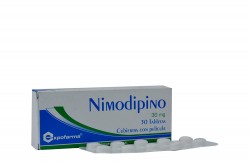 Nimodipino 30 mg Caja Con 30 Tabletas Rx