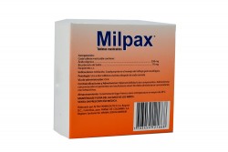 Milpax 200 mg / 70 mg Caja Con 20 Tabletas Masticables
