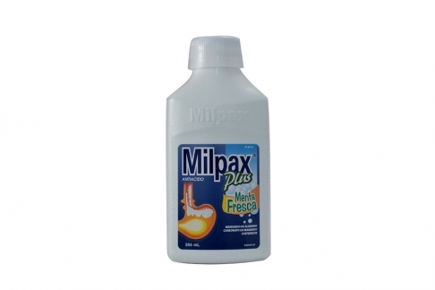 Milpax Plus Sabor Menta Frasco Con 355 mL