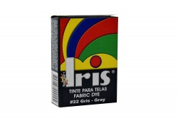 Iris Tinte Para Telas Caja Con Bolsa Con 9 g – Tono Número 22 Gris