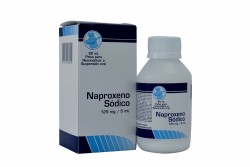Naproxeno Sódico Polvo 125 mg / 5 mL Caja Con Frasco Con 80 mL Rx
