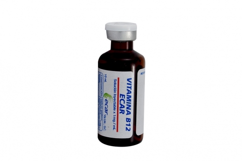 Vitamina B12 Inyectable 1 Mg / Ml Frasco X 10 Ml