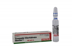 Tramadol 100 mg Caja Con 1 Ampolla Rx