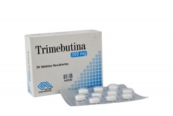 Trimebutina 300 mg Caja Con 30 Tabletas Recubiertas Rx