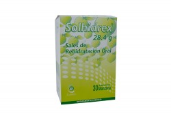Solhidrex 28.4 g Caja Con 30 Sobres Sabor Manzana