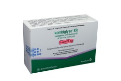 Kombiglyze XR 5 / 1000 mg Caja Con 28 Comprimidos Rx4